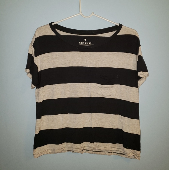 Soft and Sexy Cropped Tee - Picture 1 of 2